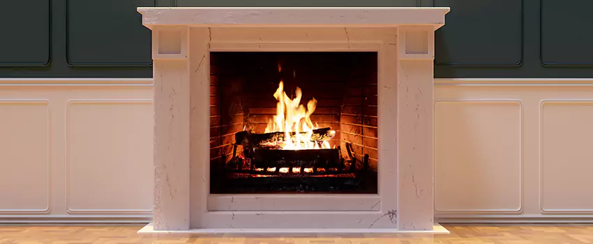 Decorative Electric Fireplace Installation in Kalamazoo, Michigan