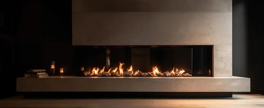 Gas Fireplace Ember Bed Design Services in Kalamazoo, Michigan