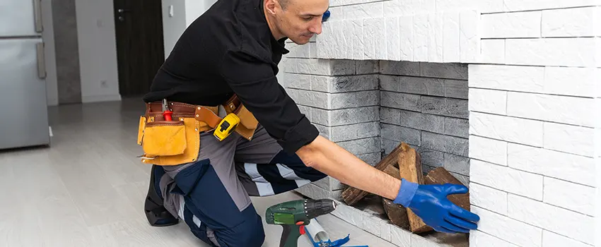 Fireplace Damaged Damper Frame Repair Services in Kalamazoo, Michigan