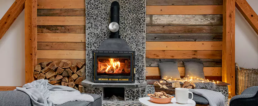 Thelin Hearth Products Direct Vent Gas Stove Fireplace Inspection in Kalamazoo, Michigan
